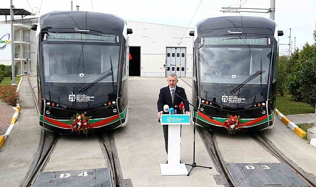 Kocaeli'de "çift tramvay" dönemi başlıyor