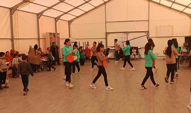 Konteyner kentte çocuk şenliği düzenlendi