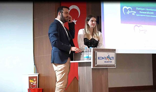 Konyaaltı'nda kalp sağlığı ve sağlıklı beslenme anlatıldı
