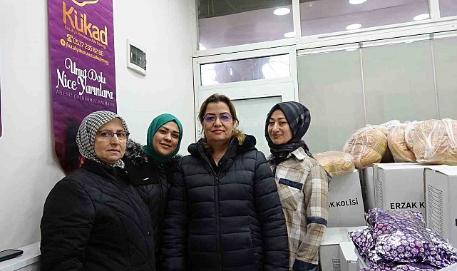 KÜKAD'dan 300 aileye erzak kolisi