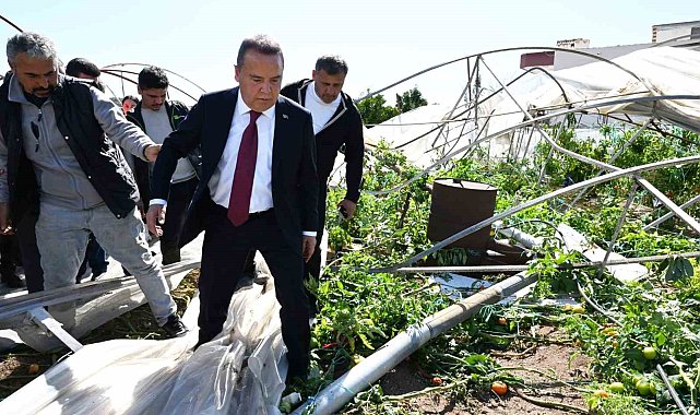 Kumluca'da hortum felaketinin yaraları sarılıyor