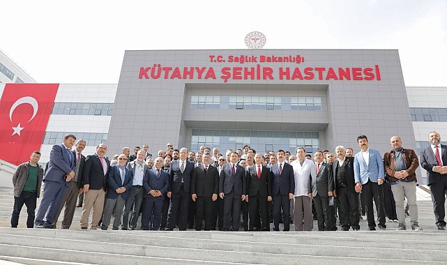 Kütahya Şehir Hastanesi hasta kabulüne başladı