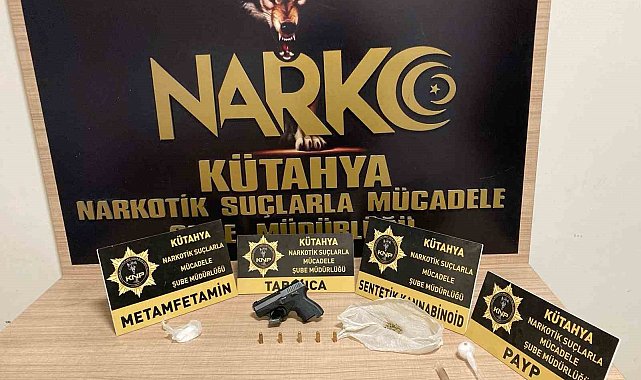 Kütahya'da 2 uyuşturucu taciri tutuklandı