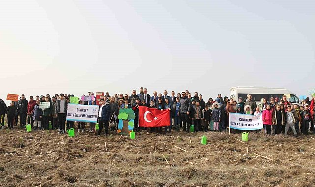 Kütahya'da fidan dikimi etkinliği