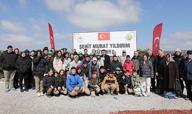 Kütahya'da orman şehitlerinin ismi hatıra ormanında yaşayacak