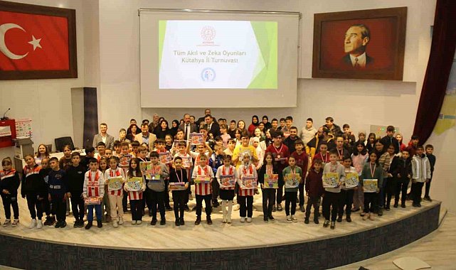 Kütahya'da Tüm Akıl ve Zeka Oyunları İl Turnuvası