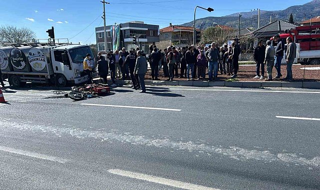 Kuyucak'ta trafik kazası: 1 ölü, 1 ağır yaralı