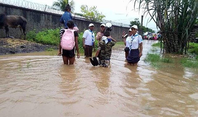 Madagaskar'ı vuran kasırgada can kaybı 18'e çıktı