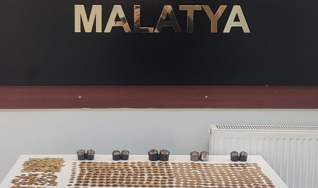 Malatya'da sahte altın operasyonu