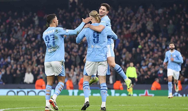 Manchester City, Kopengah'ı rahat geçti, çeyrek final biletini aldı