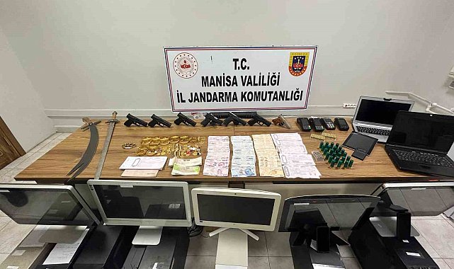 Manisa'da jandarmadan suç örgütlerine darbe