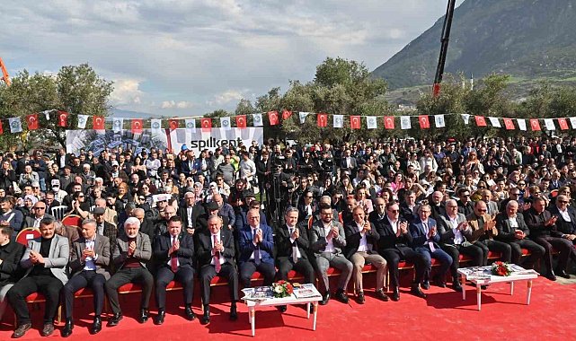 Manisa'ya değer katacak Spilkent Projesi'nin temeli atıldı