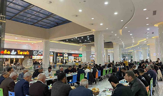 Mardin'de geleneksel iftar yemeği