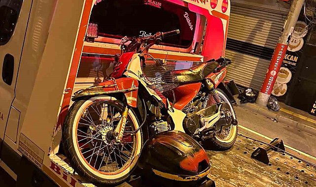 Mardin'de motosiklet devrildi: 2 yaralı