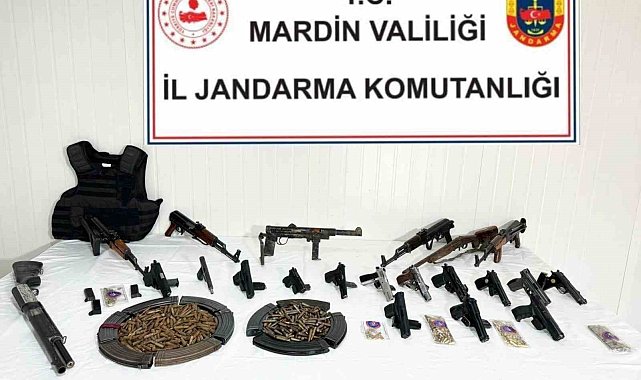 Mardin&#039;de silah kaçakçılığı operasyonu: 8 kişi tutuklandı
