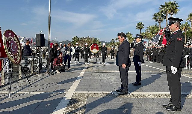Marmaris'te Çanakkale Şehitleri unutulmadı