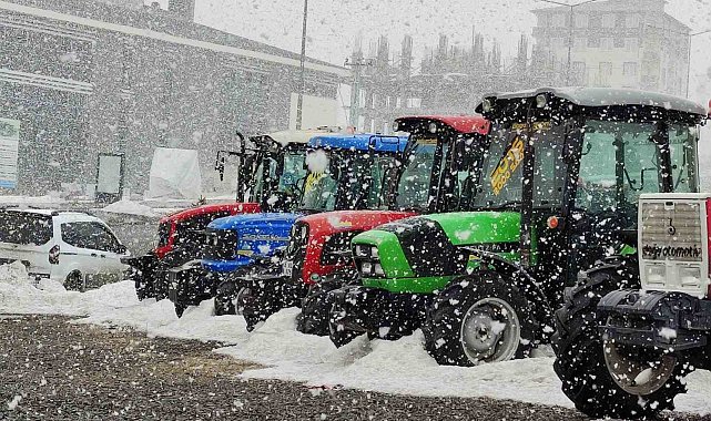 Mart ayında Ardahan'a kar sürprizi