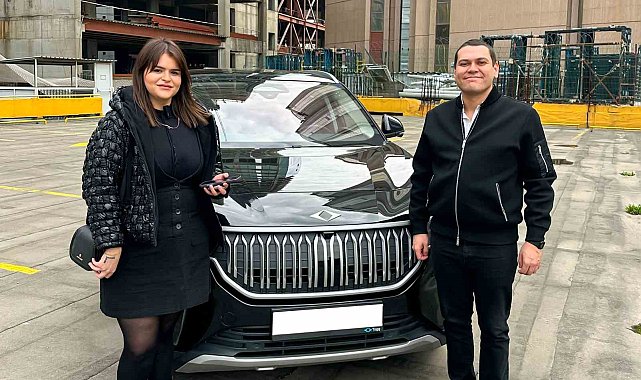 Martı, kuruluşunun 5'inci yılı onuruna kullanıcısına Togg hediye etti