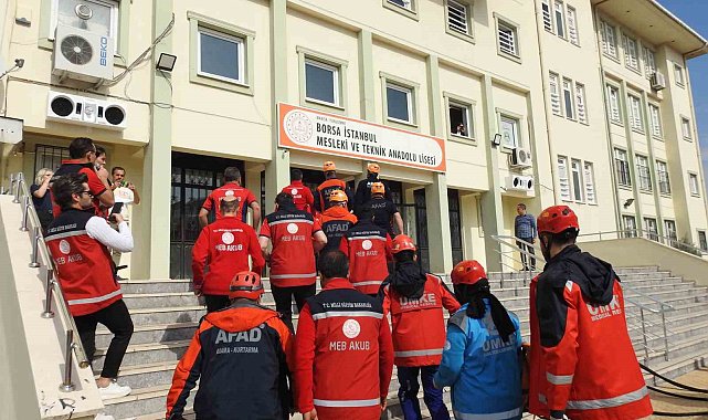 MEB AKUB'tan ilk tatbikat