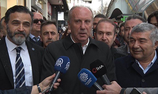 Memleket Partisi lideri İnce, Ankara'da esnafı ziyaret etti