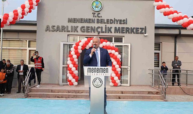 Menemen'de Başkan Pehlivan'dan dev açılış