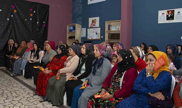 Mersin'de kadınlar; 'Medeni Haklar', 'Şiddet Türleri ve Şiddet Farkındalığı' ile 'Psikolojik Öz Savunma' konularında bilgilendirildi