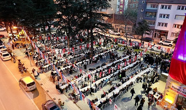 MHP Söğüt'te vatandaşları iftarda buluşturdu