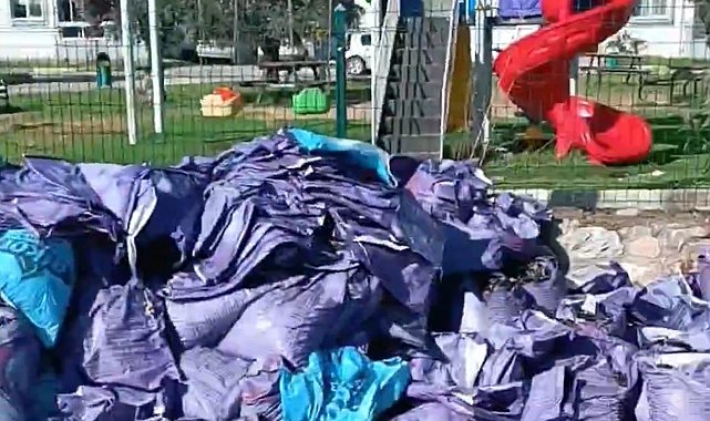 Milas'ta kömür atıkları çevreyi tehdit ediyor