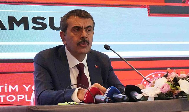 Milli Eğitim Bakanı Tekin: "Fiziki altyapıda dünya ortalamalarını yakaladık"