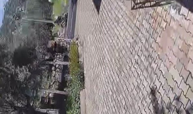 Motosikletlinin ölüme gidişi kamerada