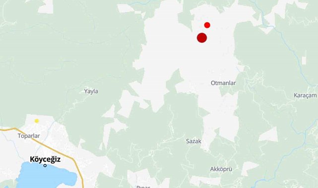 Muğla'da 3,4'lük deprem