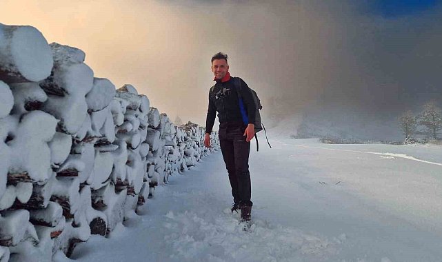 Muğla'ya Mart ayında kar yağdı