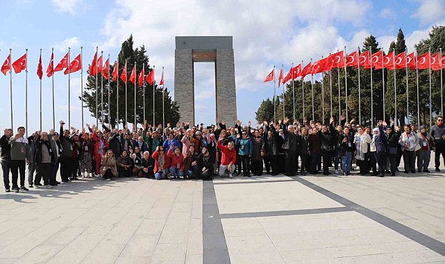 Muğlalı kadınlar Çanakkale şehitleri topraklarında