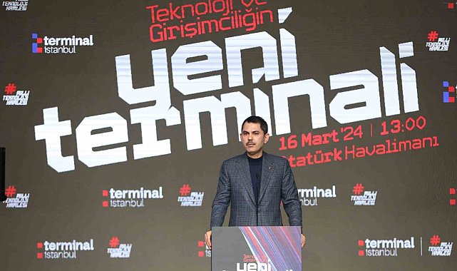 Murat Kurum Terminal İstanbul Tanıtım Toplantısı'na katıldı: "Büyükşehir'in dijital dönüşüm ofisini burada konumlandıracağız"