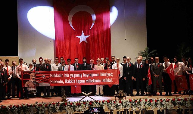 Niğde'de İstiklal Marşı'nın kabulü ve Mehmet Akif Ersoy'u anma günü