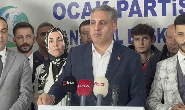 Ocak Partisi Genel Başkanı Canpolat, İstanbul&#039;da AK Parti&#039;yi destekleyecekleri duyurdu