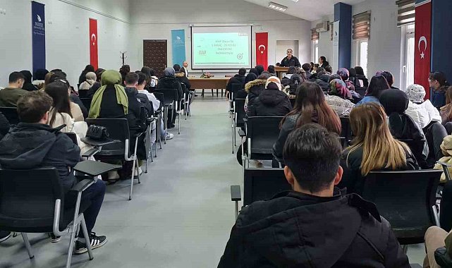Öğrencilere afet yönetimi uygulamalı anlatıldı