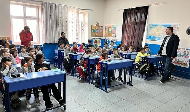 Öğrencilere su verimliliğinin önemi anlatıldı