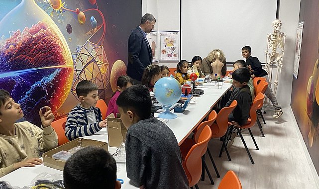 Öğretmenim ilkokulunda bilim odası açıldı