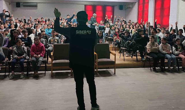 Okullarda SİBERAY programı sürüyor