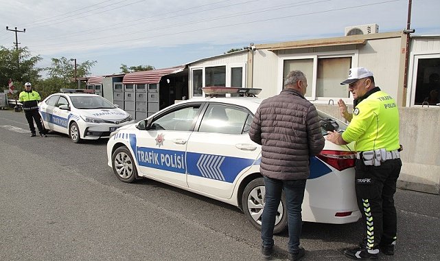 Ordu'da bir haftada yaklaşık 14 bin araç denetlendi