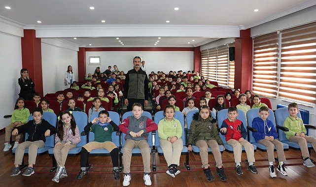 Orman haftasında ilkokul öğrencilerine eğitim