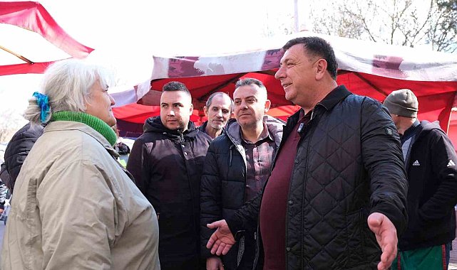 Özkan Alp: "Pazarcı esnafının yanındayım"