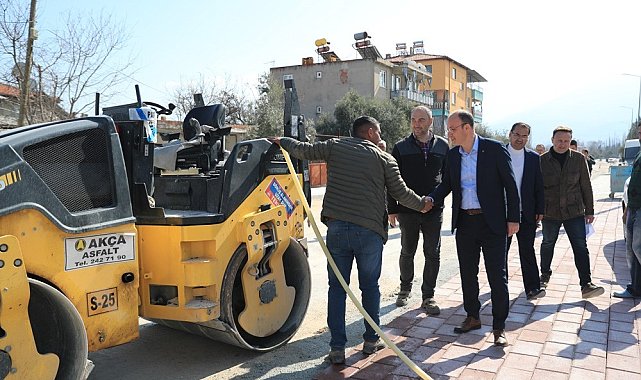 Pamukkale'de 15 sokak ve 2 caddedeki çalışmalar sona yaklaştı