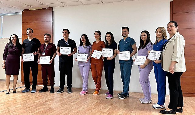 PAÜ Hastaneleri yoğun bakım hemşireliği sertifika programına ev sahipliği yaptı