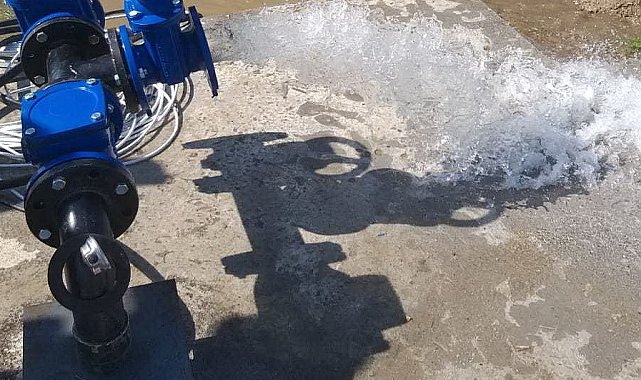 Pazarköy'de yeni kuyunun elektrik bağlantıları yapıldı