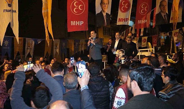 Pehlivan'ın mahalle toplantısı mitinge döndü
