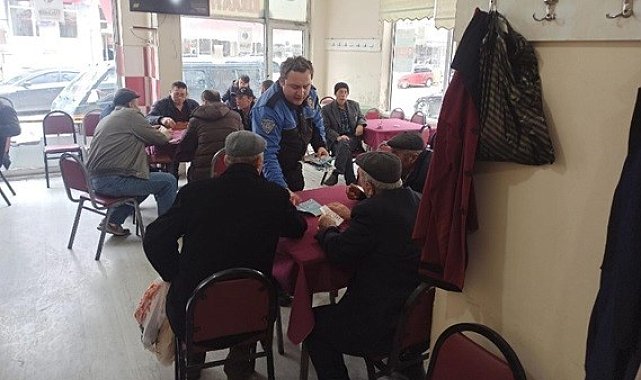 Polis 'Evden Hırsızlık ve Dolandırıcılık' konularıyla ilgili bilgilendirdi