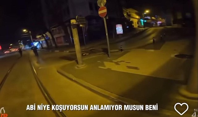 Polisten kaçıp, sosyal medyada fenomen oldu...Çorba içerken yakalandı