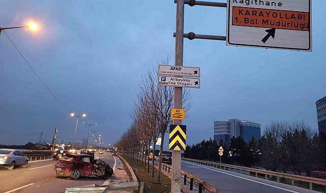 Pratisyen diş hekimi genç kadın, otomobiliyle bariyerlere çarparak hayatını kaybetti